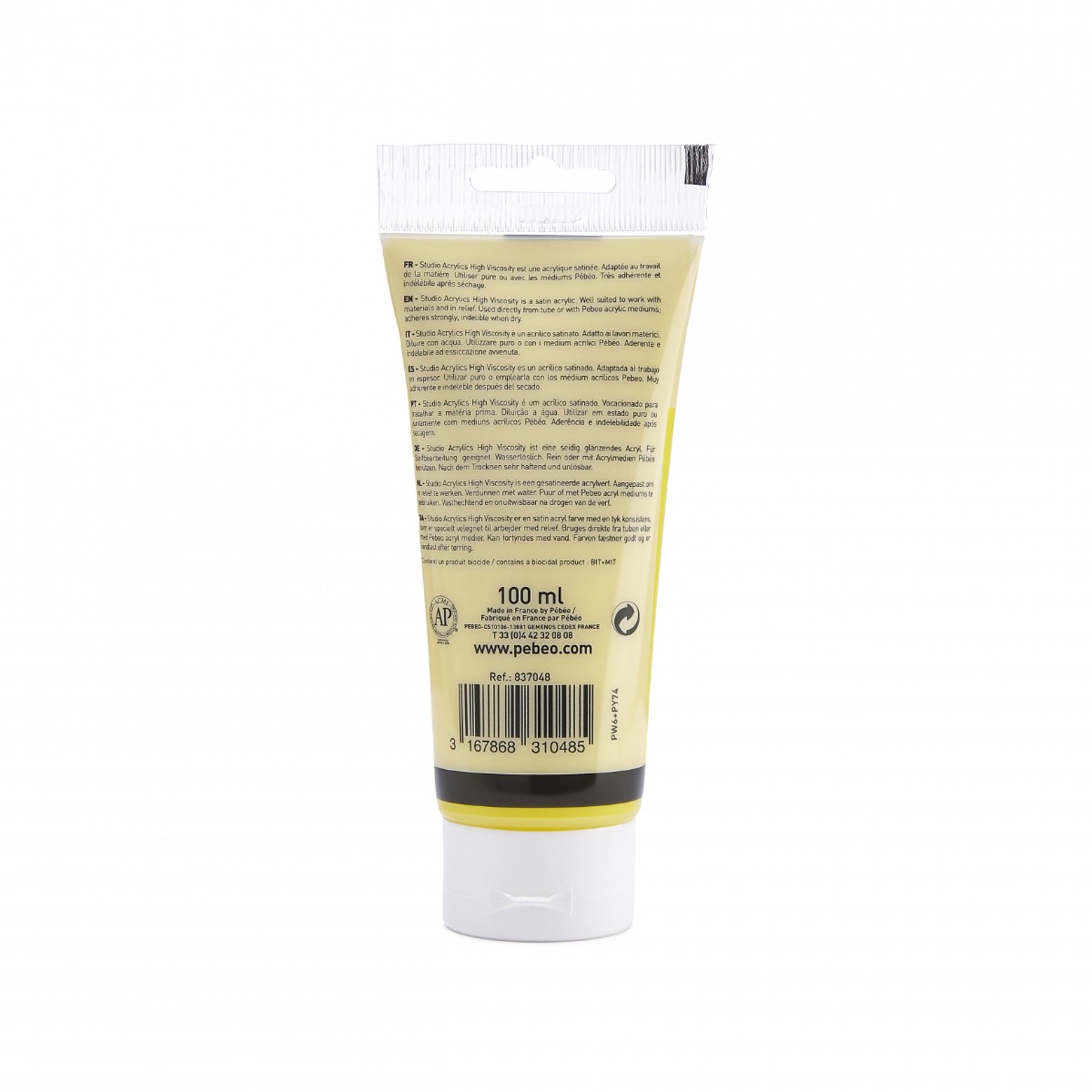 PEBEO 100 ML JAUNE PRIMAIRE OPAQUE – Image 3