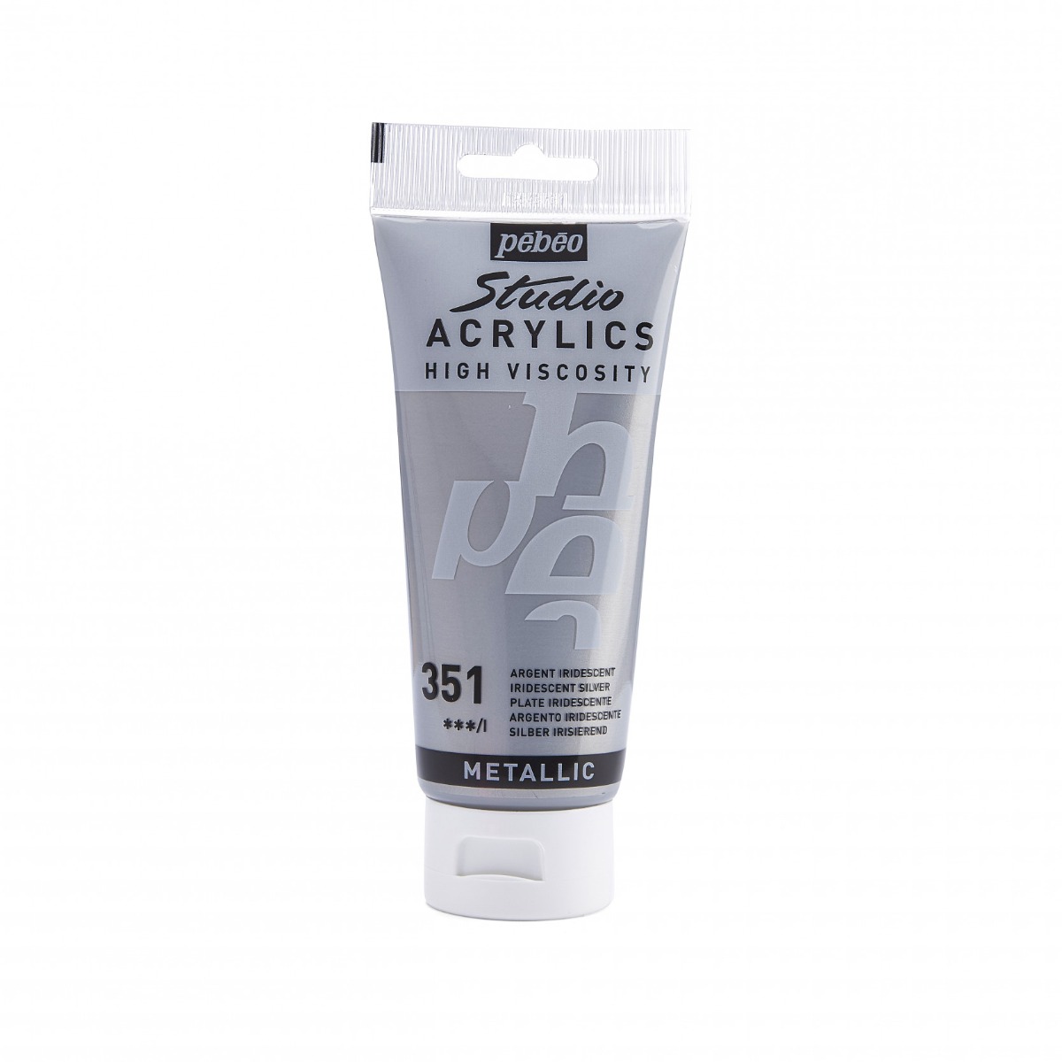 PEBEO 100 ML ARGENT METALLIC