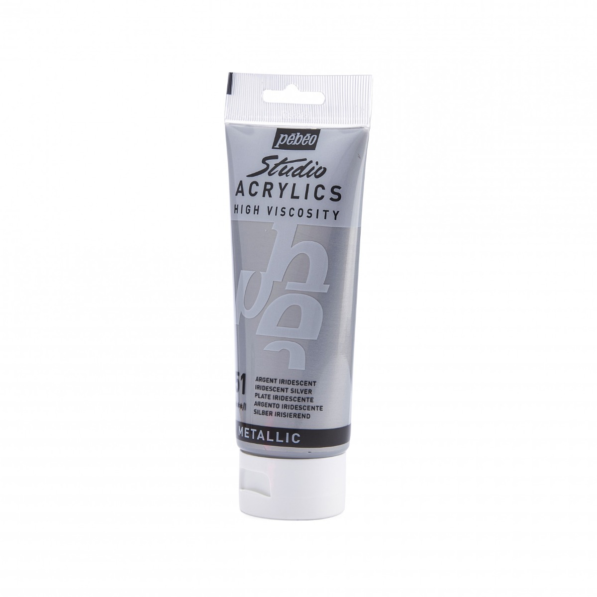 PEBEO 100 ML ARGENT METALLIC – Image 4