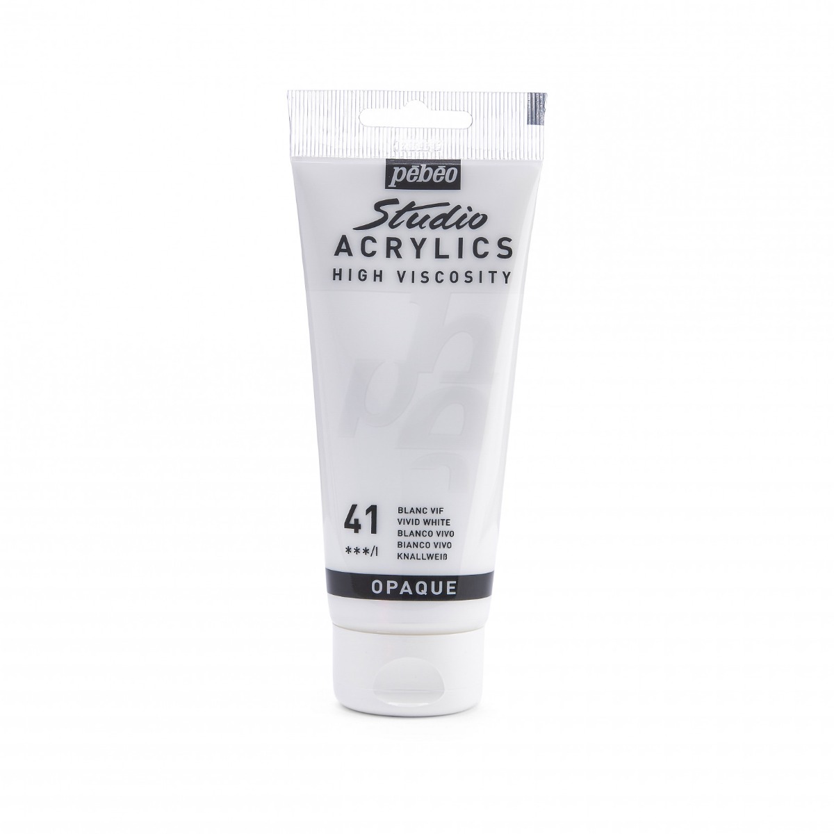 PEBEO 100 ML BLANC VIF OPAQUE