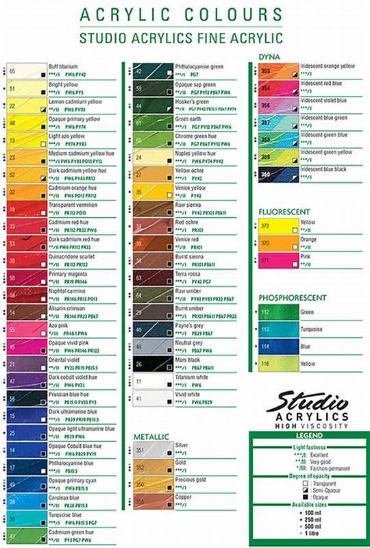 PEINTURE ACRYLIQUE STUDIO 500ml – Image 2