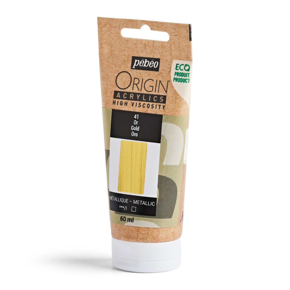 ORIGIN ACRYLICS 60 ML GOLD – Image 4