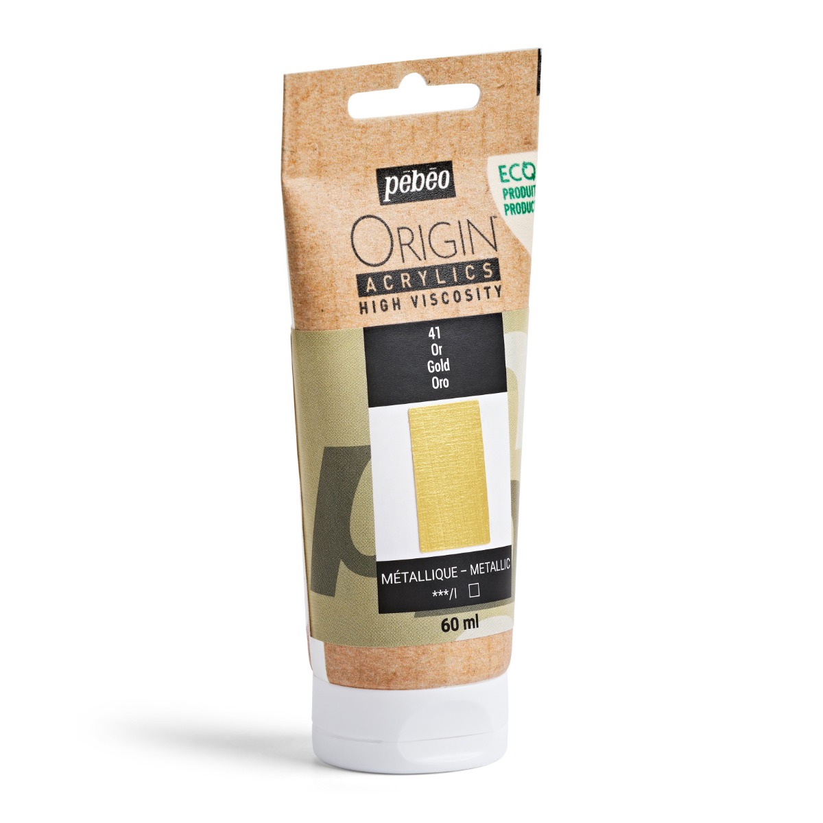 ORIGIN ACRYLICS 60 ML GOLD – Image 5