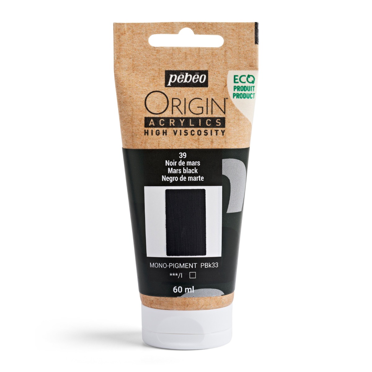 ORIGIN ACRYLICS 60 ML MARS BLACK