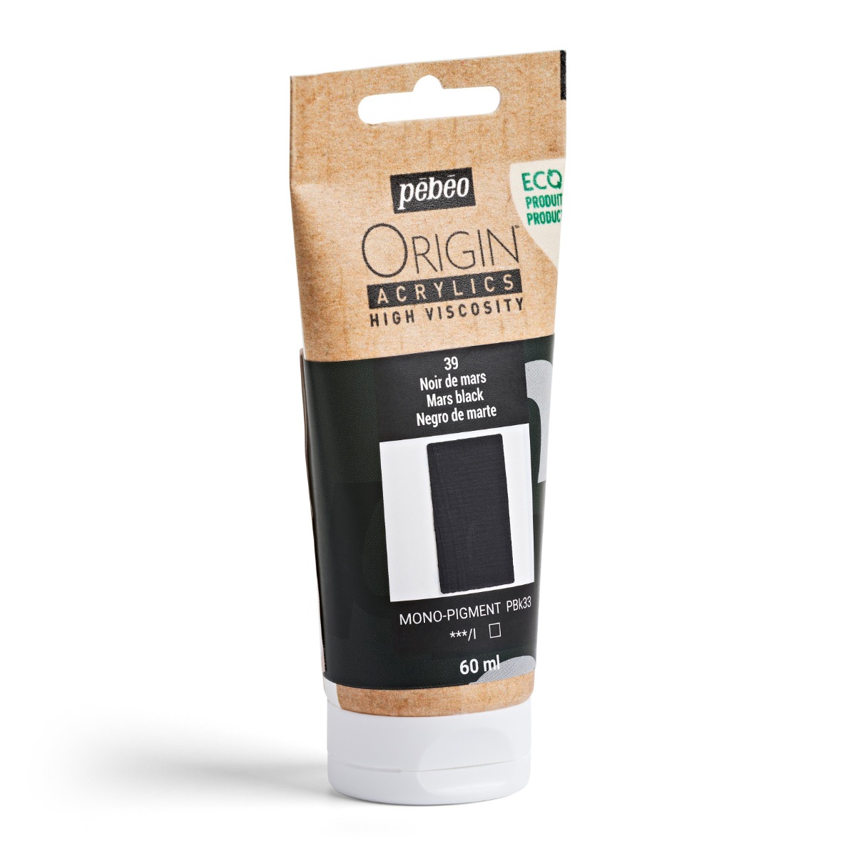 ORIGIN ACRYLICS 60 ML MARS BLACK – Image 4