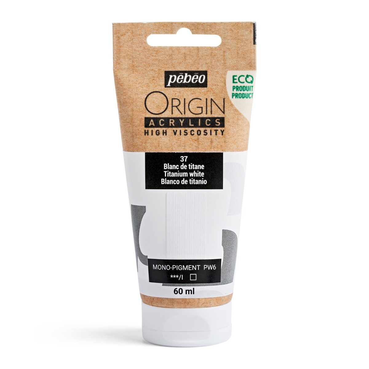 ORIGIN ACRYLICS 60 ML TITANIUM WHITE
