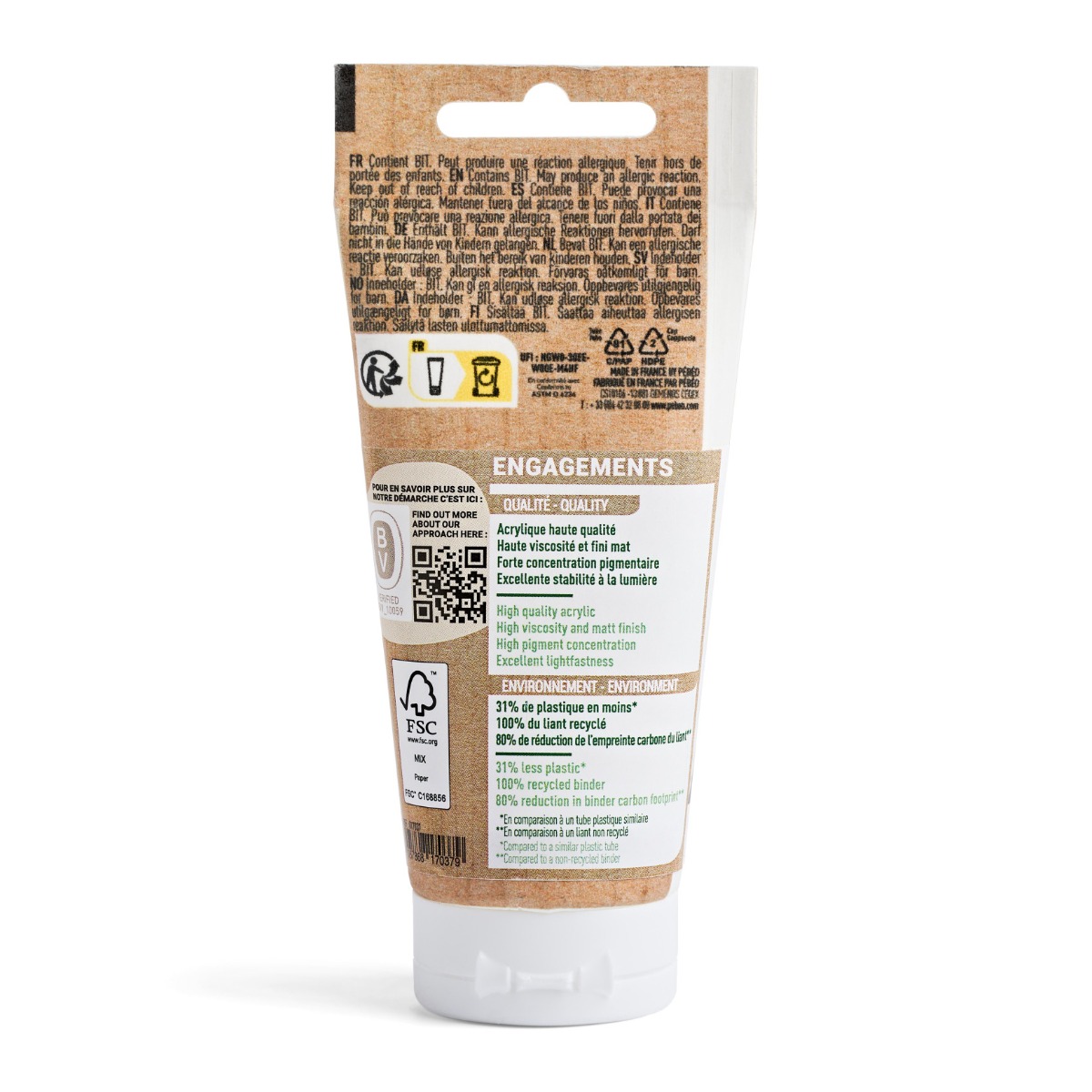 ORIGIN ACRYLICS 60 ML TITANIUM WHITE – Image 2