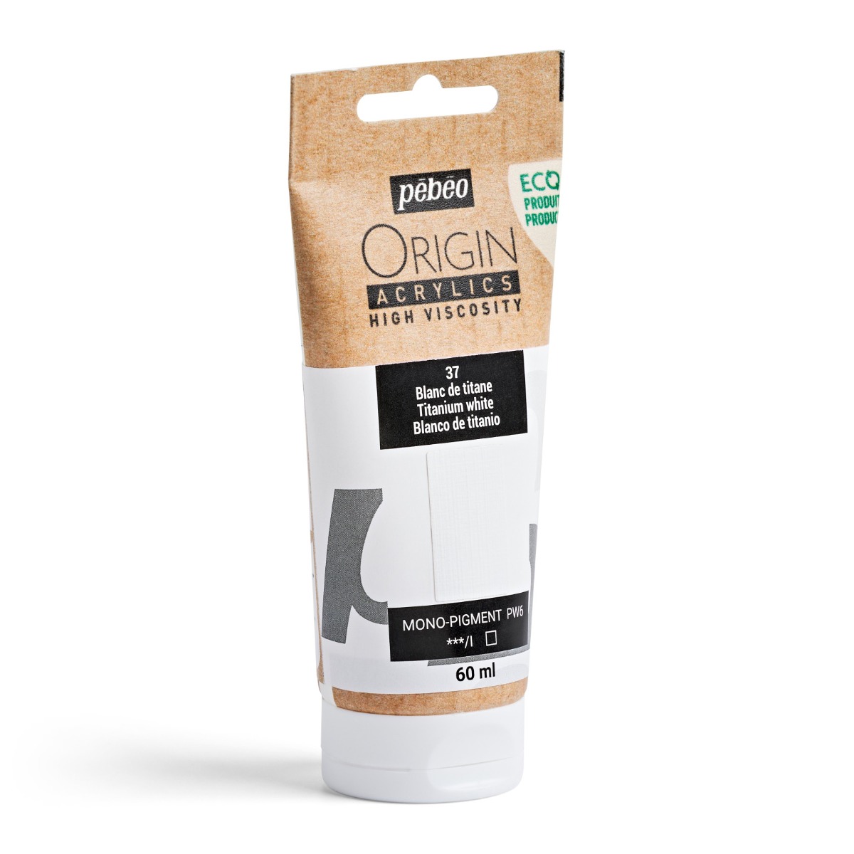 ORIGIN ACRYLICS 60 ML TITANIUM WHITE – Image 4