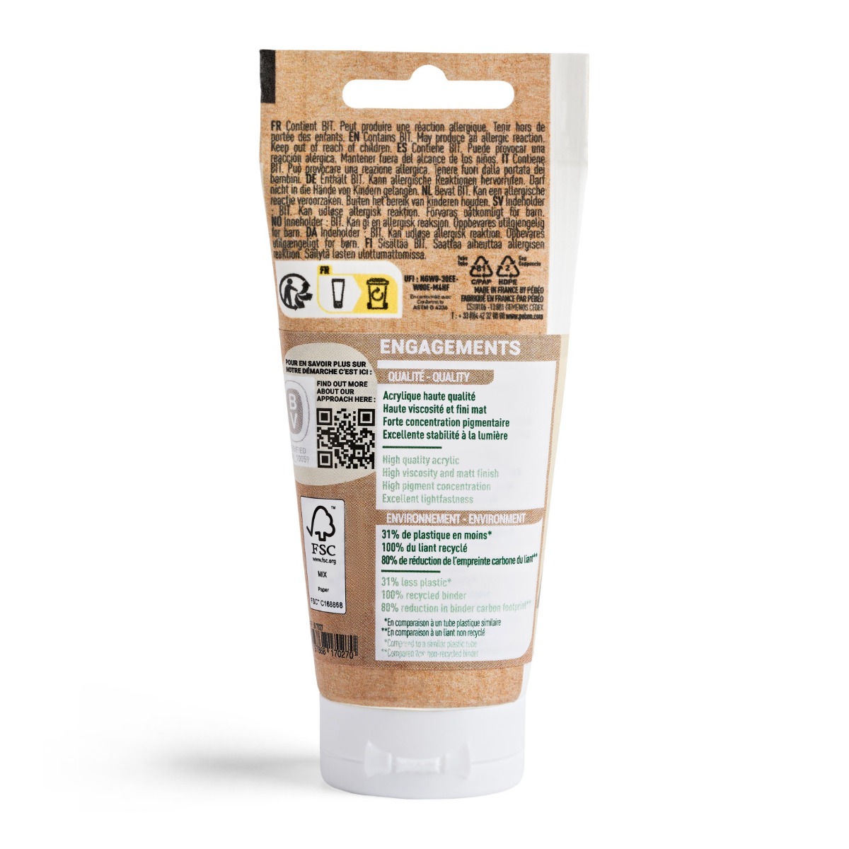 ORIGIN ACRYLICS 60 ML BUFF TITANIUM – Image 3
