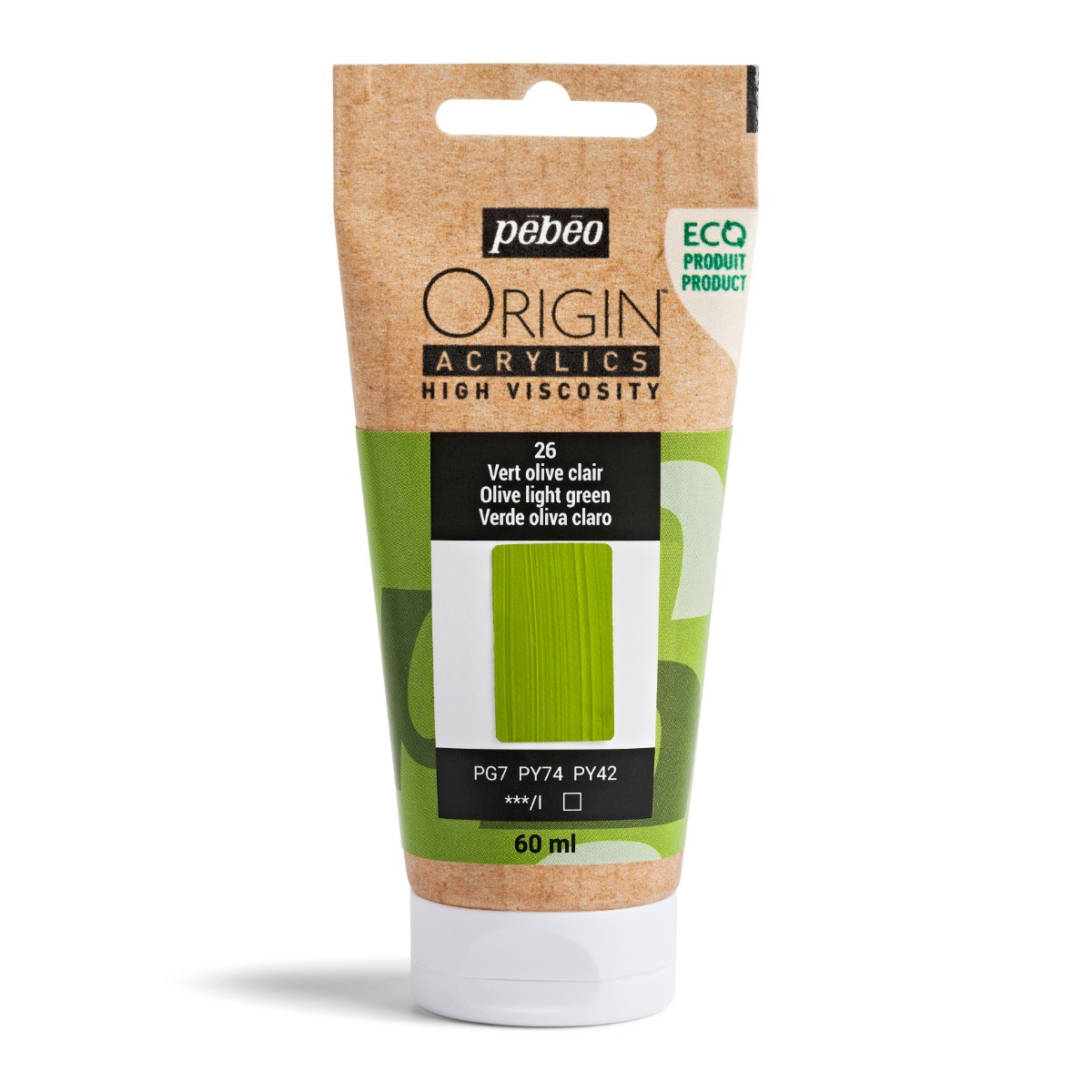 ORIGIN ACRYLICS 60 ML LIGHT OLIVE GREEN