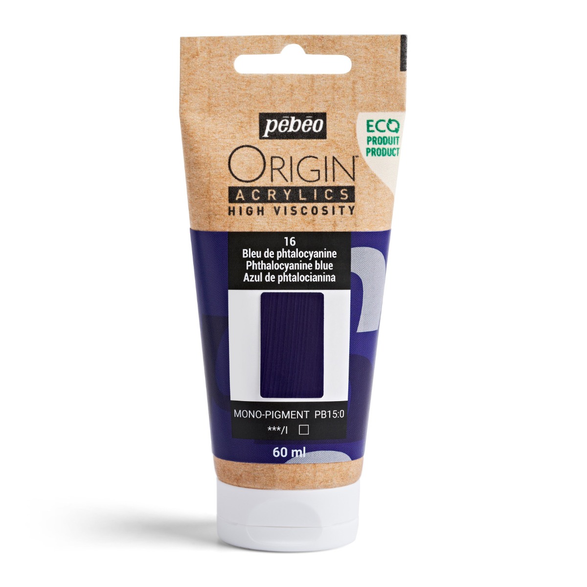 ORIGIN ACRYLICS 60 ML PHTHALOCYANINE BLUE