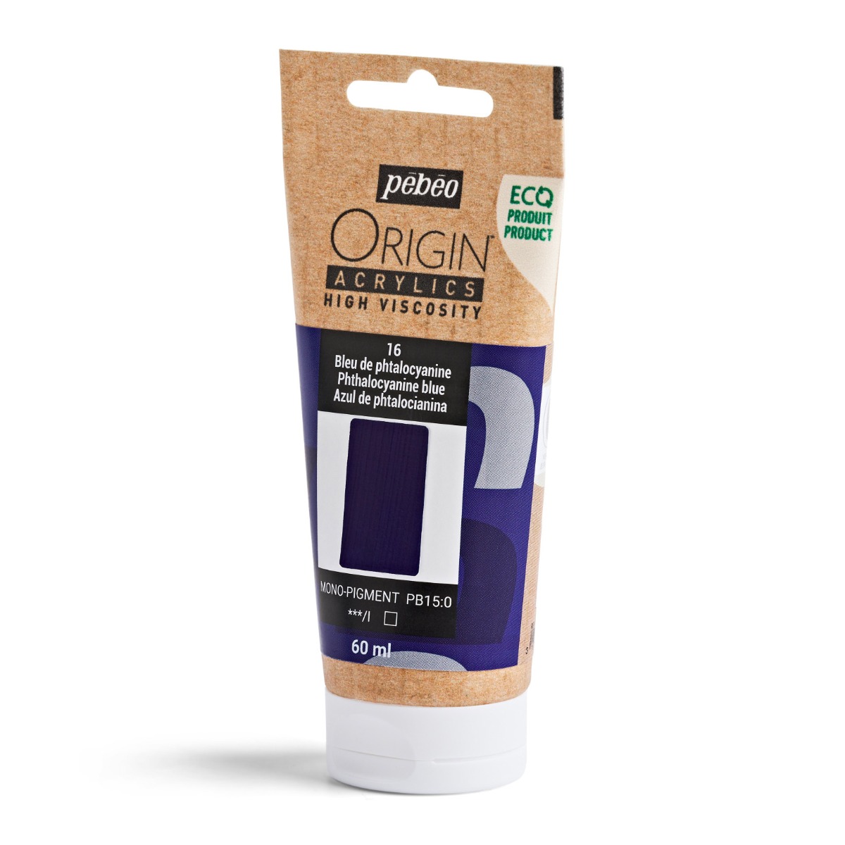 ORIGIN ACRYLICS 60 ML PHTHALOCYANINE BLUE – Image 4