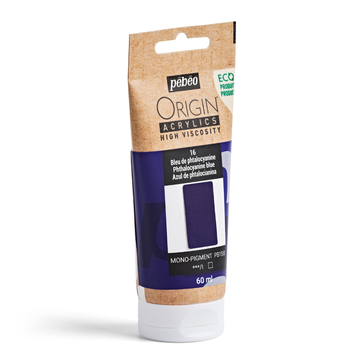 ORIGIN ACRYLICS 60 ML PHTHALOCYANINE BLUE – Image 5