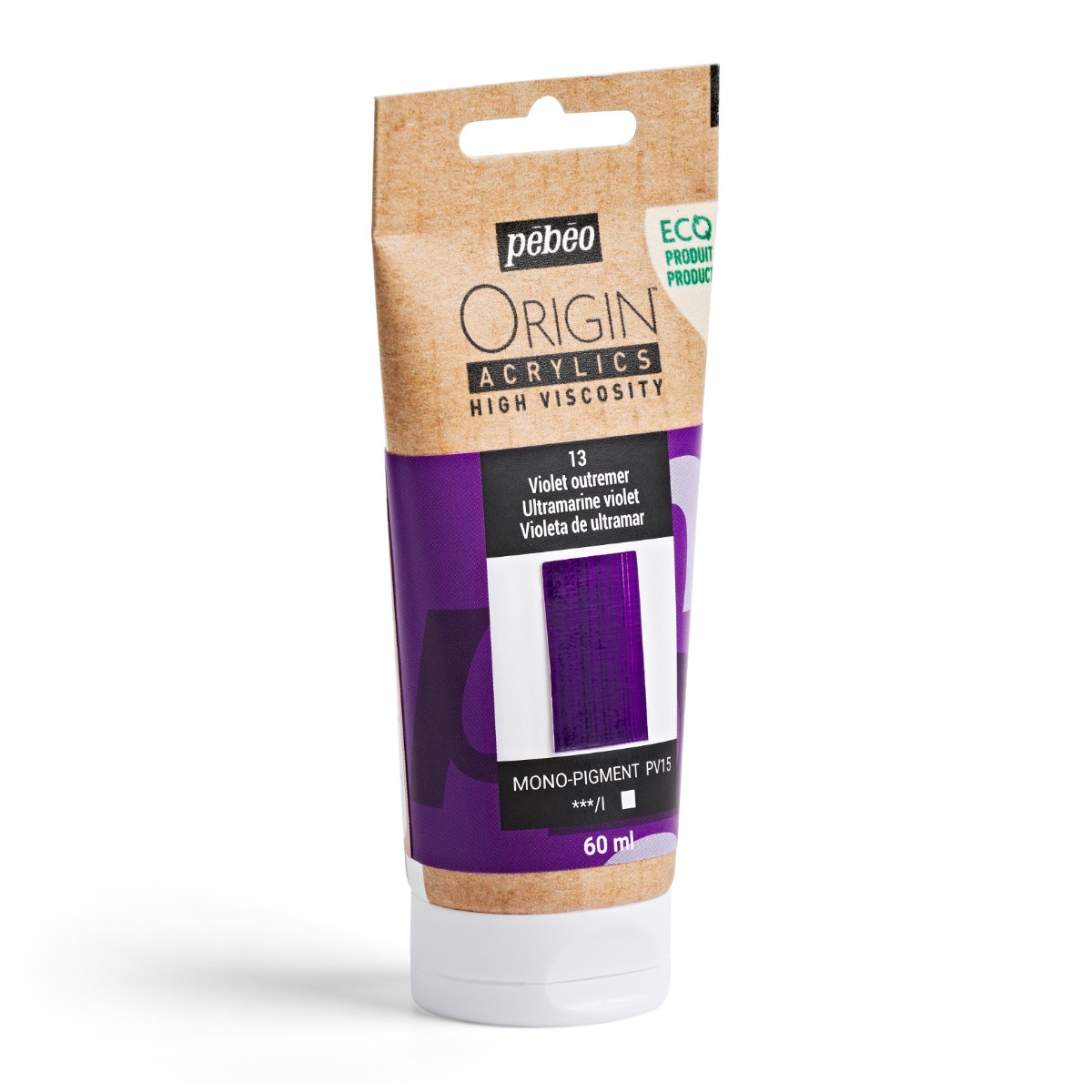 ORIGIN ACRYLICS 60 ML ULTRAMARINE VIOLET – Image 3
