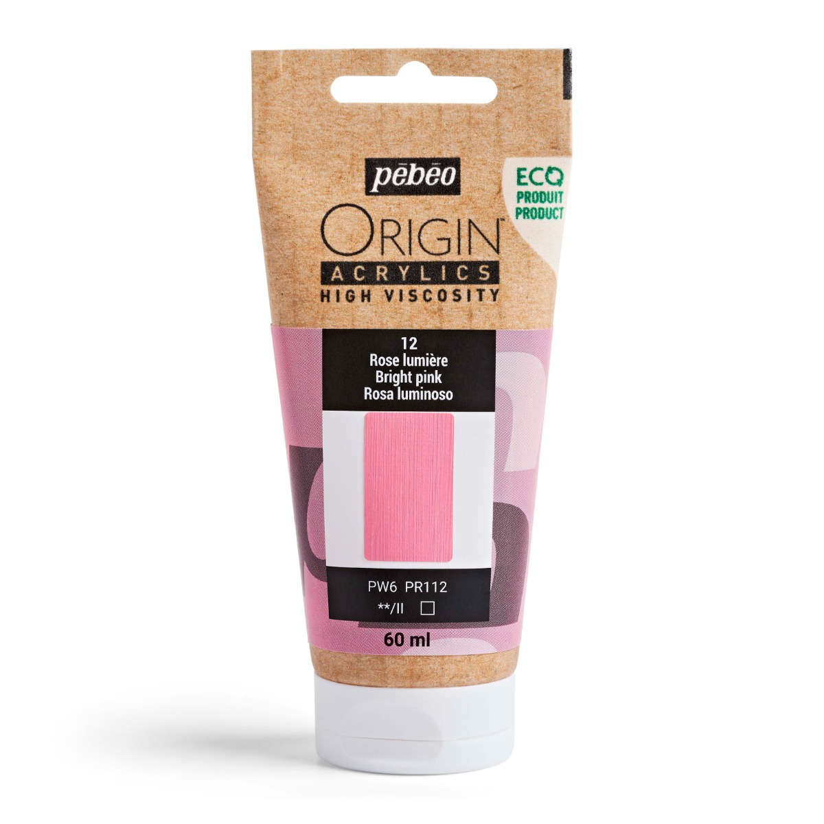 ORIGIN ACRYLICS 60 ML BRIGHT PINK