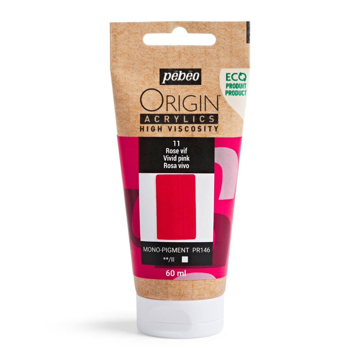ORIGIN ACRYLICS 60 ML VIVID PINK