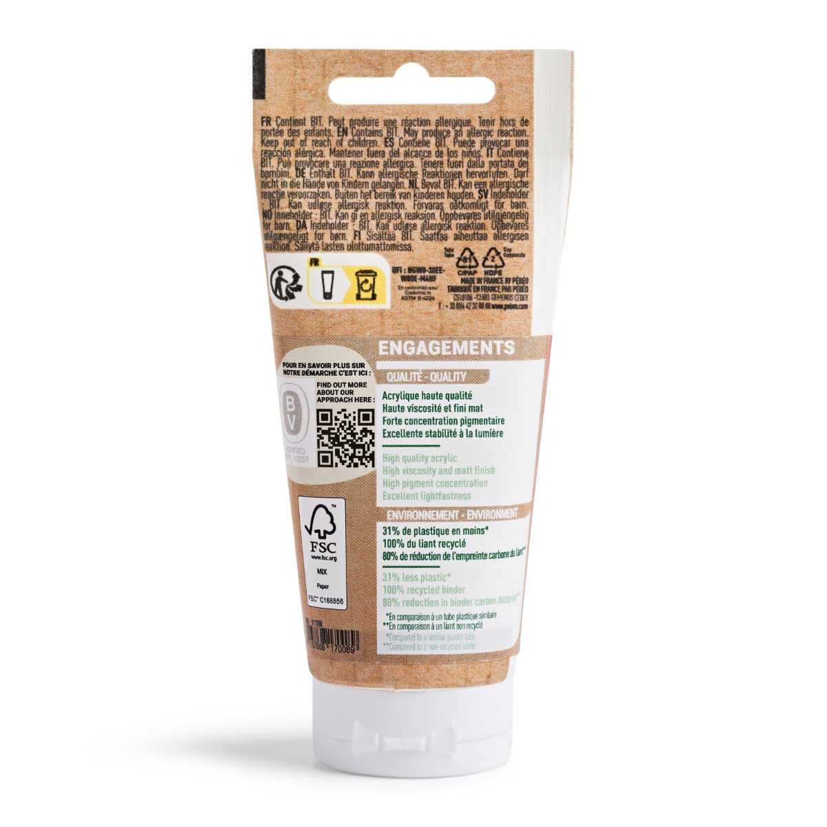 ORIGIN ACRYLICS 60 ML PRIMARY RED – Image 3