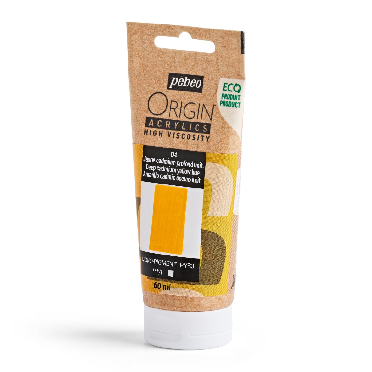 ORIGIN ACRYLICS 60 ML DEEP CADMIUM YELLOW HUE – Image 4